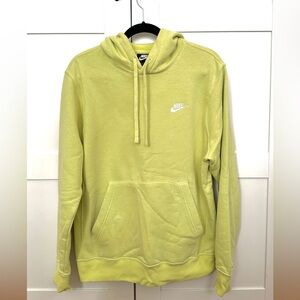 LIME GREEN MENS NIKE HOODIE SIZE SMALL